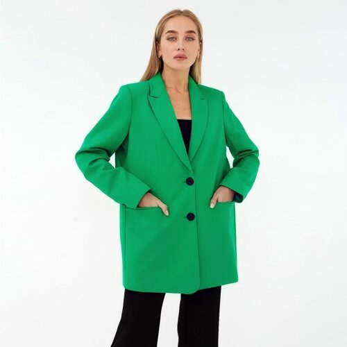 Пиджак женский MIST размер 40-42, цвет зелёный