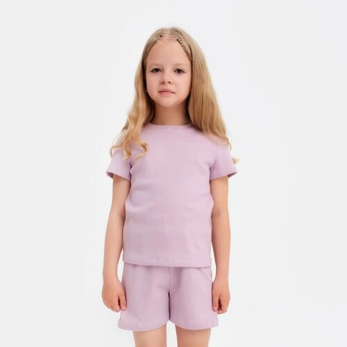 Пижама детская для девочки KAFTAN "Dream" р. 34 (122-128), лиловый