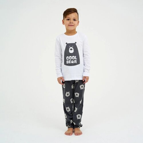Пижама детская для мальчика KAFTAN "Bear" р. 30 (98-104)