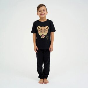 Пижама детская для мальчика KAFTAN "Lion" р. 30 (98-104)