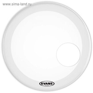 Пластик для бас-барабана Evans BD20RGCW EQ3 Resonant Coated White 20"