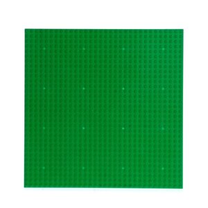 Пластина-основание для конструктора, 25,5 25,5 см, цвет зелёный