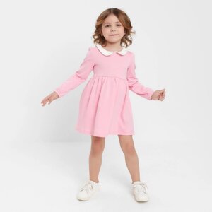 Платье для девочки, цвет розовый, рост 86 см