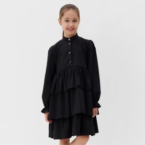Платье для девочки MINAKU цвет чёрный, рост 104 см