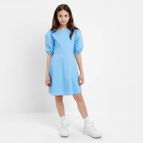 Платье для девочки MINAKU, цвет голубой, рост 140 см