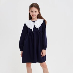 Платье для девочки MINAKU, цвет синий, рост 134 см