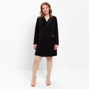 Платье (пиджак) женское MINAKU: Classic цвет черный, р-р 50