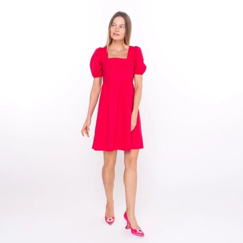 Платье женское, цвет ярко-розовый, размер 42