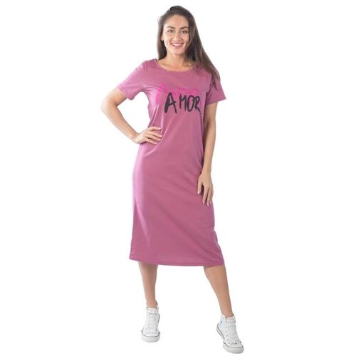Платье женское, размер 44, цвет малиновый
