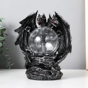 Плазменный шар "Двуглавый дракон" 21*10*12 см