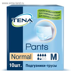 Подгузники-трусы Tena Pants Normal, размер M (80-100 см), 10 шт.