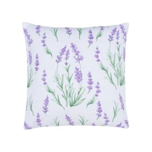 Подушка декоративная Lavender, размер 40х40 см, цвет фиолетовый