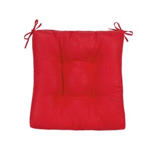 Подушка на стул Red, размер 40х40 см, цвет красный