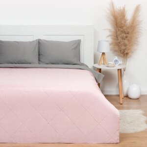 Покрывало LoveLife 2 сп 180х2105 см, цвет розовый, микрофайбер, 100% п/э