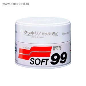 Полироль для кузова защитный Soft99 Soft Wax для светлых, 350 гр