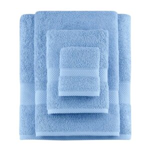 Полотенце махровое Arya Home Miranda Soft, 450 гр, размер 30x50 см, цвет светло-голубой