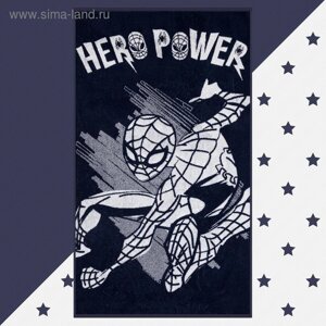 Полотенце махровое "Hero power" Человек Паук, 70х130 см, 100% хлопок, 420гр/м2
