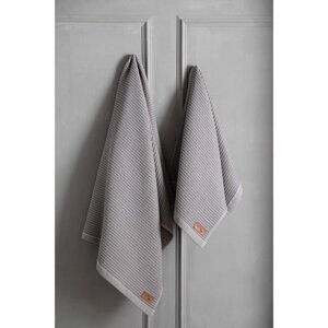 Полотенце вaфельное Arya Home Rob, 380 гр, размер 70х140 см, цвет серый
