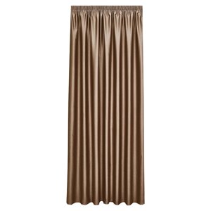 Портьера «Тринити», размер 200x280 см, цвет коричневый