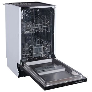 Посудомоечная машина KRONA DELIA 45 BI, встраиваемая, класс А, 4 программы