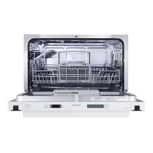 Посудомоечная машина MAUNFELD MLP-06IM, встраиваемая, класс А+6 комплектов, 6 программ