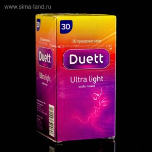 Презервативы DUETT ultra light 30 шт.