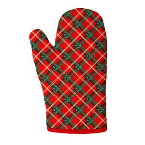 Прихватка-рукавица «Шотландка», размер 18x28 см