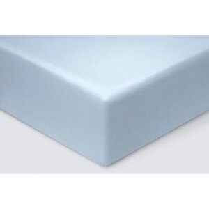 Простыня на резинке «Моноспейс», размер 180х200х23 см, цвет серо-голубой