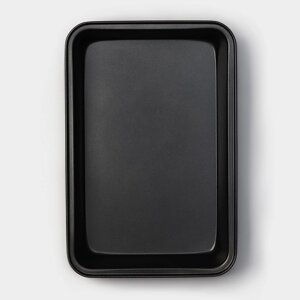 Противень Доляна «Жаклин. Прямоугольник», 30205 см, антипригарное покрытие, цвет чёрный