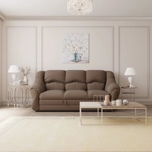 Прямой диван «Хост 1», ПЗ, механизм венеция, велюр, цвет квест 033