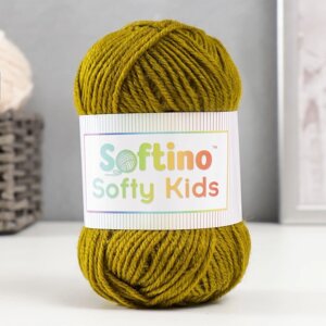 Пряжа 100% акрил "Softy Kids" 90м 5м 50 гр цвет 58 умбра