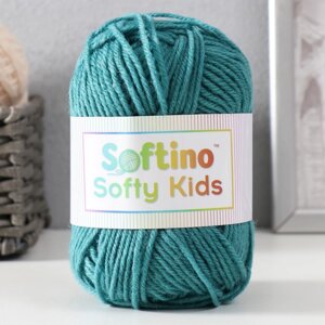 Пряжа 100% акрил "Softy Kids" 90м 5м 50 гр цвет 60 виридиан