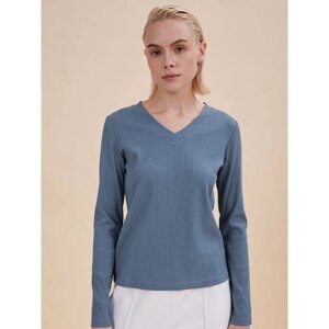 Пуловер женский, размер XL, цвет джинс