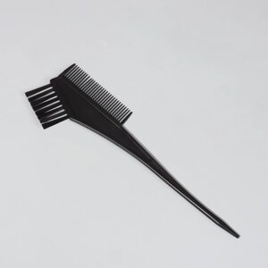 Расчёска для окрашивания, 20 6 см, цвет чёрный