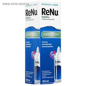Раствор для линз Renu MultiPlus 360 мл