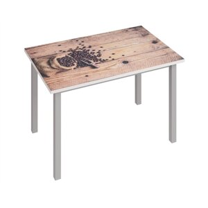 Раздвижной стол «Фристайл 3», 1000/1420632745 мм, ЛДСП / стекло, цвет кофейные зерна