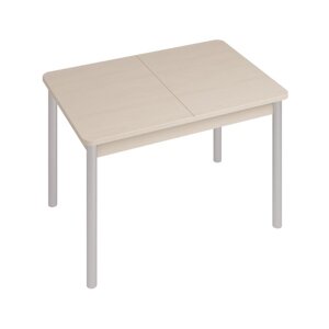 Раздвижной стол «Ирбис», 980(1420)660750 мм, ЛДСП / металл, цвет дуб девон