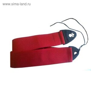 Ремень для гитары D'Andrea 1355RED Polyweb Ace-Lock красный