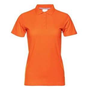 Рубашка женская, размер 48, цвет оранжевый
