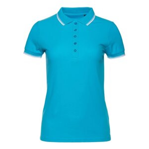 Рубашка женская, размер 4XL, цвет бирюзовый