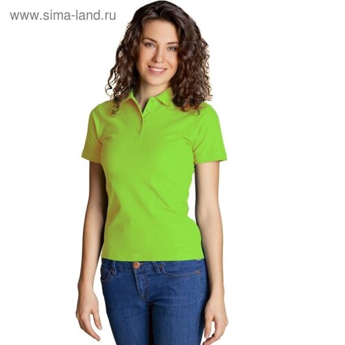 Рубашка женская, размер 50, цвет ярко-зелёный