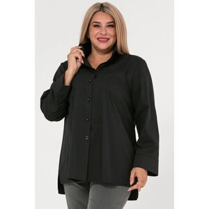 Рубашка женская, размер 56, цвет чёрный