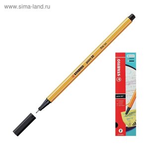 Ручка капиллярная STABILO Point 88, 0,4 мм, чернила чёрные