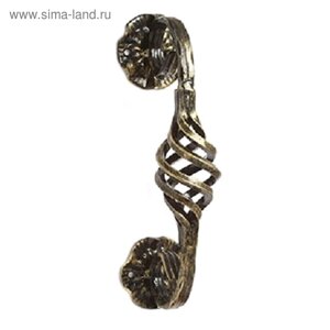 Ручка-скоба "Белгород" Корзинка 185 мм, цвет серебро