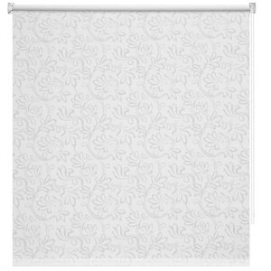 Рулонная штора «Бернаут Нежность», 120х175 см, цвет белый