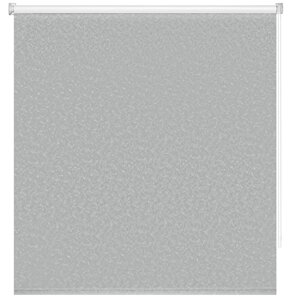 Рулонная штора блэкаут Decofest «Айзен», 50х160 см, цвет серебристый