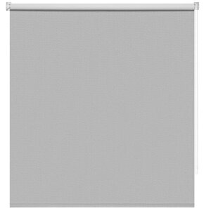 Рулонная штора блэкаут Decofest «Шалюр», 140х175 см, цвет серебристый