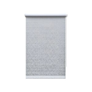 Рулонная штора Блэкаут «Катальпа», 40х160 см, цвет светло-серый