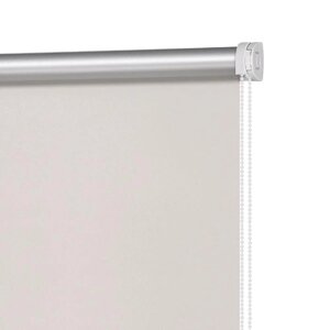 Рулонная штора блэкаут «Плайн», 120х160 см, цвет античный бежевый
