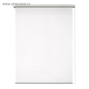Рулонная штора блэкаут «Сильвер», 43 х 175 см, цвет белый